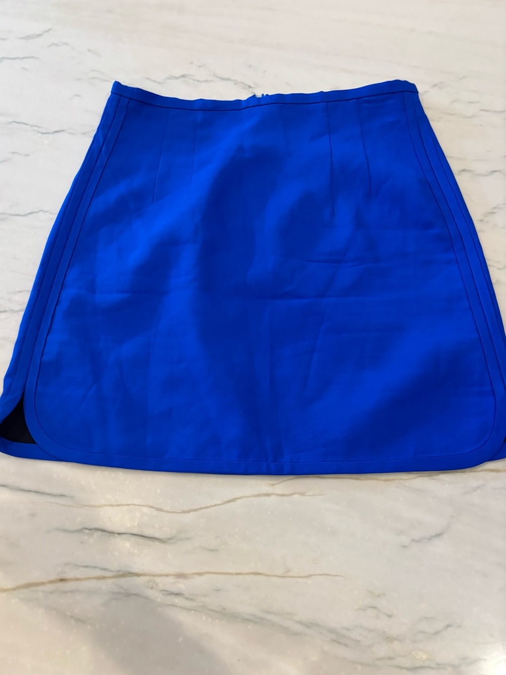 Zara Women's Royal Blue A-Line mini Skirt